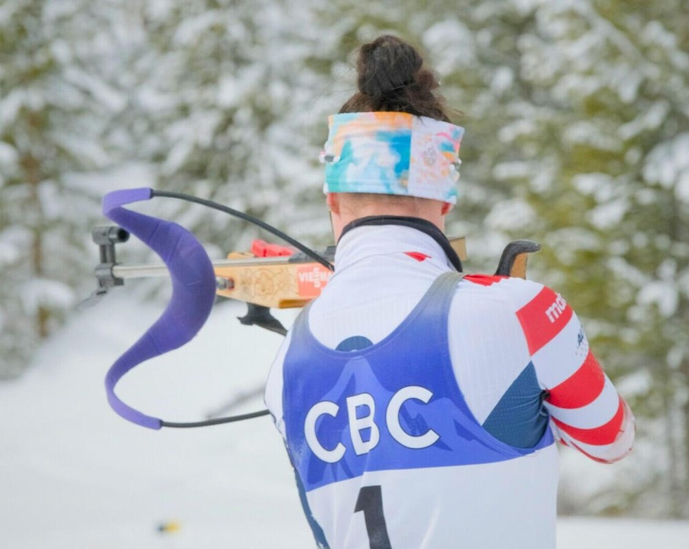 Biathlon image linking to the official Line of Fire documentary website