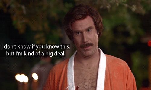 Humorous 'I'm kind of a big deal' meme